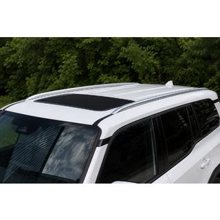 Integrirane strešne letve sive OEM (aluminij) Toyota Land Cruiser Prado 250 2023–