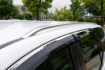 Toyota 4Runner 2009–2024 Integrirane strešne letve sive OEM (2016-, aluminij) fotografija 2