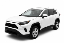 Toyota 4Runner 2009–2024 Integrirane strešne letve sive OEM (2016-, aluminij) fotografija 1