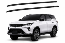 Toyota 4Runner 2009–2024 OEM črni strešni relingi (2012-2015, aluminij) fotografija 1