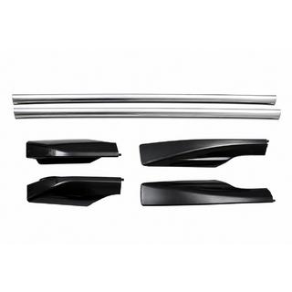 Sivi OEM strešni vzdolžni nosilci (aluminij) Toyota Rav 4 2006–2013
