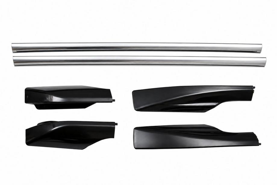 Toyota Rav 4 2006–2013 Sivi OEM strešni vzdolžni nosilci (aluminij) Fotografija 1