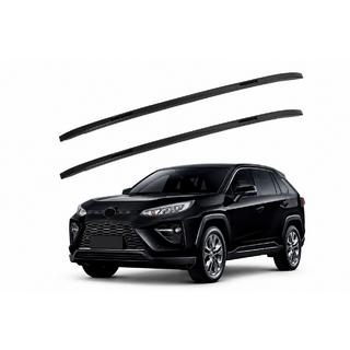 Integrirane strešne sani črne OEM (ABS plastika, montaža z lepilom) Toyota Rav 4 2019–2025