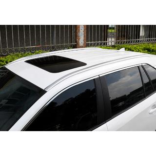 Integrirani strešni nosilci (rails), kromirani OEM (aluminij, montaža z lepilom) Toyota Rav 4 2019–2025