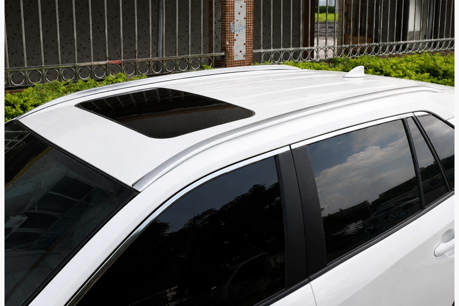 Toyota Rav 4 2019–2025 Integrirani strešni nosilci (rails), kromirani OEM (aluminij, montaža z lepilom) Image