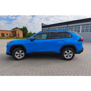 Integrirani strešni nosilci črni OEM (ABS plastika) Toyota Rav 4 2019–2025 fotografija 1