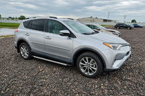 Toyota Rav 4 2019–2025 Sivi OEM strešni vzdolžni nosilci (aluminij) fotografija 2