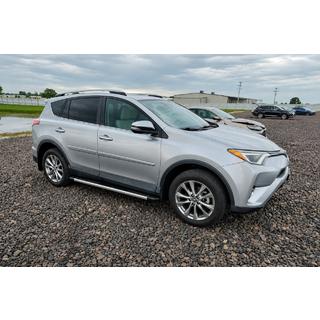 Sivi OEM strešni vzdolžni nosilci (aluminij) Toyota Rav 4 2019–2025 fotografija 2