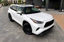 Toyota Highlander 2019– Sive OEM strešne sani (ABS plastika) fotografija 1