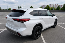 Toyota Highlander 2019– Sive OEM strešne sani (ABS plastika) fotografija 2