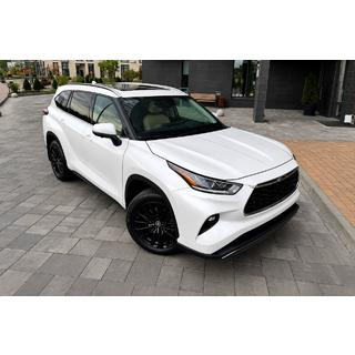 Sive OEM strešne sani (ABS plastika) Toyota Highlander 2019– fotografija 1