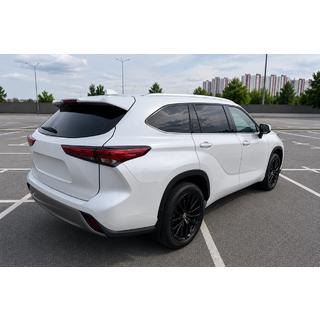 Sive OEM strešne sani (ABS plastika) Toyota Highlander 2019– fotografija 2