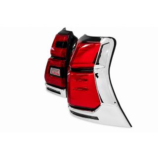 LED zadnje luči Chrome V1 (2017-2023, 2 kosa) Toyota Land Cruiser Prado 150 2009–2023 fotografija 4