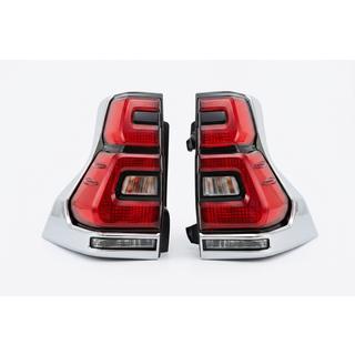 LED zadnje luči Chrome V2 (2017-2023, 2 kos) Toyota Land Cruiser Prado 150 2009–2023 fotografija 2