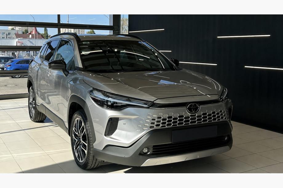 Toyota Corolla Cross 2020– Integrirani strešni railingi črni OEM (aluminij, montaža z lepljenjem) Image