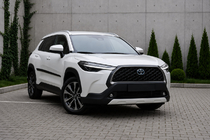 Toyota Corolla Cross 2020– Integrirani strešni nosilci sivi OEM (ABS plastika, montaža z lepilom) fotografija 1