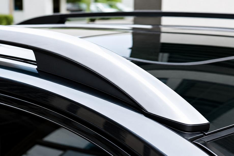 Toyota Corolla Cross 2020– Sivi OEM strešni vzdolžni nosilci (aluminij) Image
