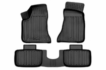 Dodge Challenger 2008–2023 Gumijasti tepihi Stingray 3D za notranjost (2WD, 4 kosi) fotografija 1