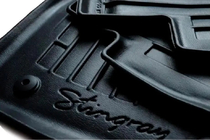 Audi A6 C9 2025– Stingray 3D gumijasti tepihi za kabino (4 kosi) fotografija 1