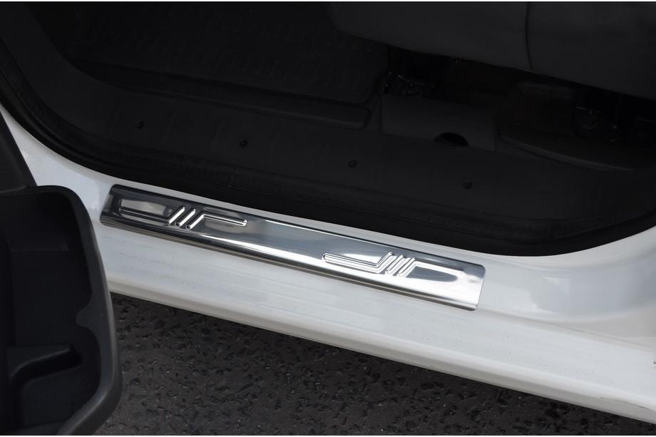 Peugeot Expert 2007–2016 Prevleke pragov (Omsa, 2 kos, nerjavno jeklo) Image