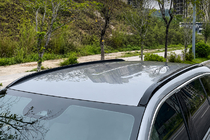 Toyota bZ3X 2025– Integrirani strešni nosilci črni OEM (aluminij) fotografija 1