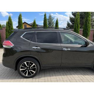 Črni OEM strešni nosilci (za X-trail, aluminij) fotografija 1