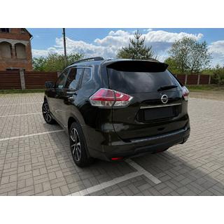 Črni OEM strešni nosilci (za X-trail, aluminij) fotografija 3