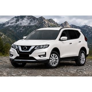 Integrirane strešne sani črne OEM (za X-trail, aluminij, montaža z lepljenjem) fotografija 1