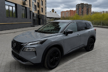 Nissan X-trail T33/Rogue 2022– Integrirani strešni nosilci črni OEM (ABS plastika) fotografija 1