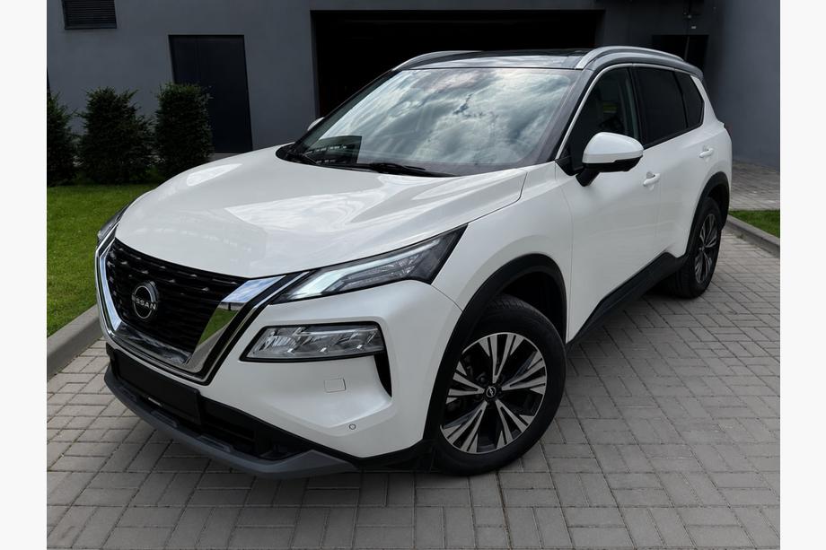 Nissan X-trail T33/Rogue 2022– Integrirani strešni nosilci sivi OEM (ABS plastika, montaža z lepilom) Image