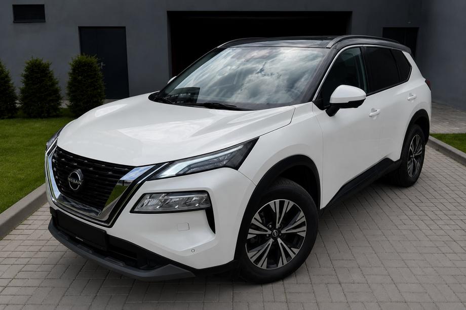 Nissan X-trail T33/Rogue 2022– Integrirani strešni nosilci, črni OEM (ABS plastika, montaža z lepilom) Image