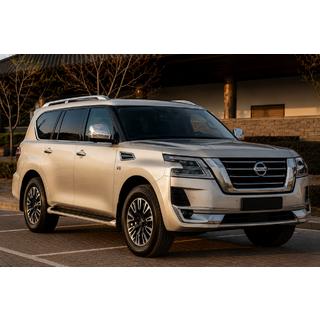 Sive strešne letve (aluminij) Nissan Armada 2016–2024