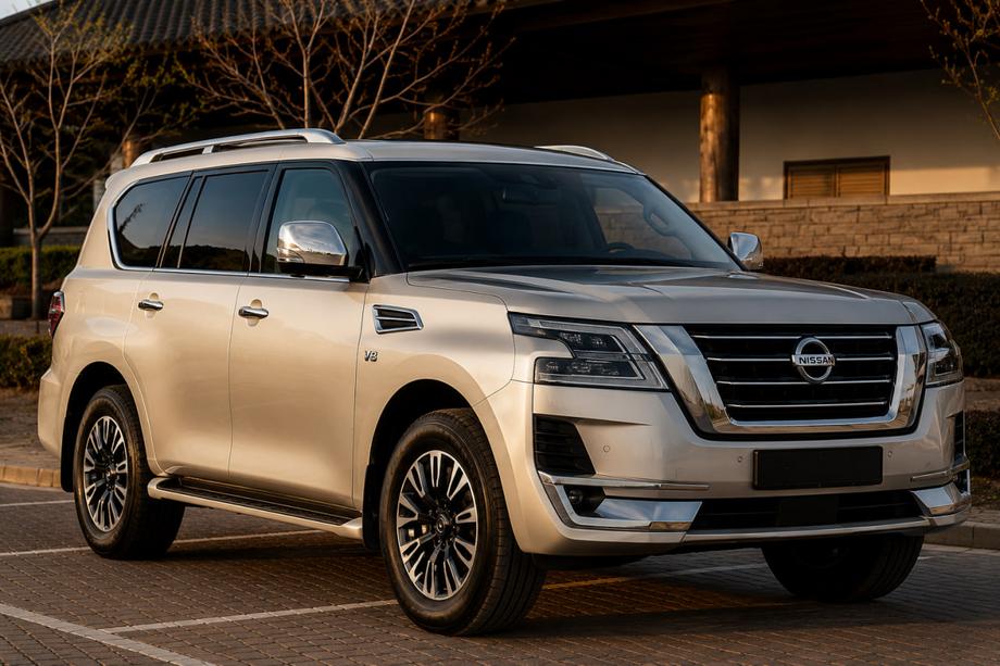 Nissan Armada 2016–2024 Sive strešne letve (aluminij) Image
