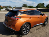 Nissan Murano 2014– OEM strešne letve sive (ABS plastika, montaža z lepilom) fotografija 2