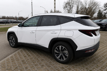 Hyundai Tucson NX4 2021– Integrirani strešni nosilci sivi OEM (Long, aluminij, montaža z lepilom) fotografija 1