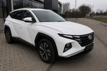 Hyundai Tucson NX4 2021– Integrirani strešni nosilci sivi OEM (Long, aluminij, montaža z lepilom) fotografija 2