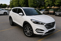 Hyundai Tucson TL 2016–2021 Integrirani strešni nosilci, črni OEM (ABS plastika, montaža z lepilom) fotografija 2