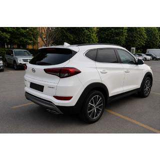 Integrirani strešni nosilci, črni OEM (ABS plastika, montaža z lepilom) Hyundai Tucson TL 2016–2021 fotografija 1