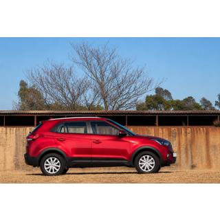 Integrirani strešni nosilci sivi OEM (ABS plastika, montaža z lepilom) Hyundai Creta 2014–2020 fotografija 1