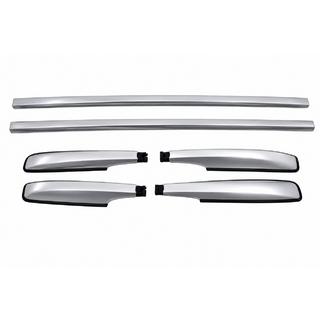 Sive OEM strešne sani (aluminij, lepljena montaža) Kia Sportage 2010–2015