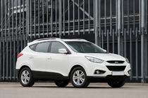 Hyundai IX-35 2010–2015 OEM strešne letve sive (ABS plastika, montaža z lepilom) fotografija 3