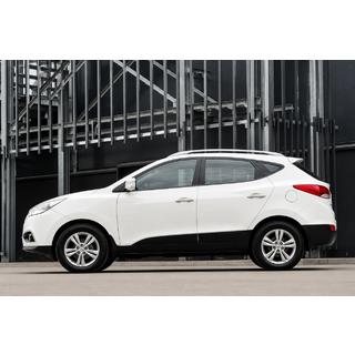 OEM strešne letve sive (ABS plastika, montaža z lepilom) Hyundai IX-35 2010–2015 fotografija 1