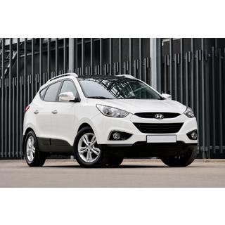 OEM strešne letve sive (ABS plastika, montaža z lepilom) Hyundai IX-35 2010–2015 fotografija 2