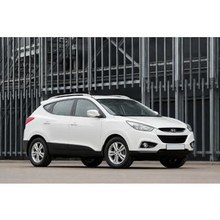 OEM strešne letve sive (ABS plastika, montaža z lepilom) Hyundai IX-35 2010–2015 fotografija 3