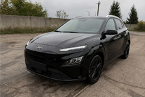 Hyundai Kona 2017–2023 Sive OEM strešne sani (aluminij, lepljena montaža) fotografija 1