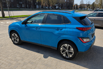 Hyundai Kona 2017–2023 Črne OEM strešne sani (aluminij, montaža z lepljenjem) fotografija 2