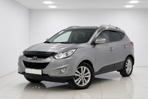 Hyundai IX-35 2010–2015 Sive OEM strešne sani (aluminij, lepljena montaža) fotografija 1