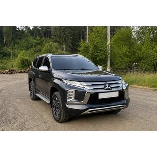 Integrirane strešne letve sive OEM (2019-, aluminij) Mitsubishi Pajero Sport 2015– fotografija 3