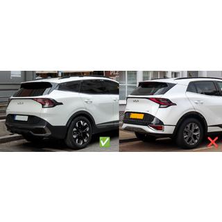 Deflektorji oken s kromiranim okrasnim trakom Niken (za LWB, 4 kos) Kia Sportage 2021– fotografija 3