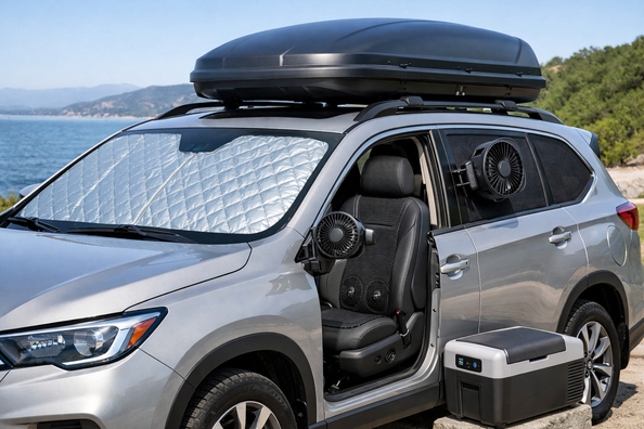 Poletni paket nadgradenj za avto: kaj res pomaga proti vročini